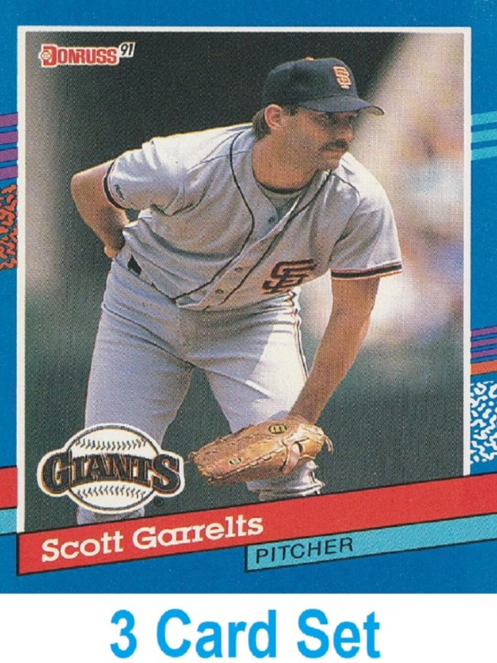 Scott Garrelts Baseball Card Collection